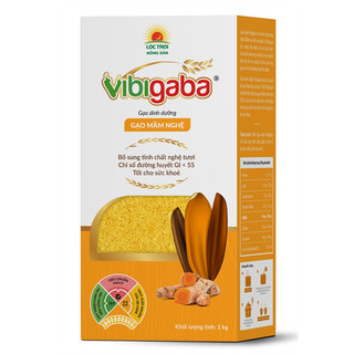 Gạo mầm Nghệ Vibigaba 1kg dành cho ăn kiêng, tốt cho sức khoẻ của Tập đoàn Hạt Ngọc Trời