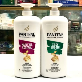 Dầu Gội Pantene 1.2L Xanh Suôn Mượt, Hồng Ngăn Rụng Tóc