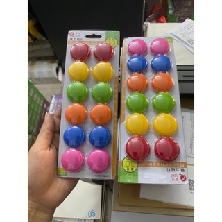 01 vỉ nam châm dính bảng