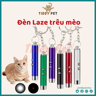 Đèn Laser trêu mèo, đồ chơi giúp mèo vận động - Tiddy Pet Shop