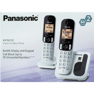 Điện thoại bàn Panasonic KX-TGc210, Máy mới full box. gọi nội bộ khi sử dụng 2 máy không cần dây kết nối.