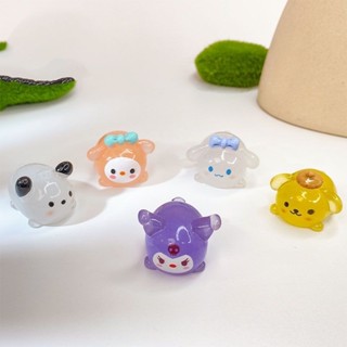 Tự xé, 5 túi mù Mô Hình Thú Hoạt Hình Mini Phát Sáng Dễ Thương Dùng Để Trang Trí Tiểu Cảnh Phong Cách Dễ Thương