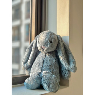 [CHÍNH HÃNG-RETIRED] Thỏ JELLYCAT BASHFUL DUSKY BLUE szM