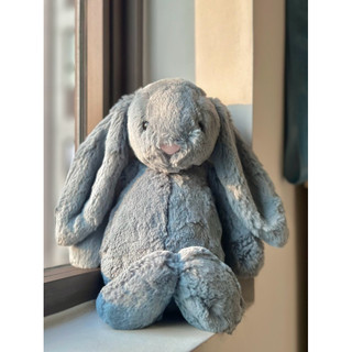 [CHÍNH HÃNG-RETIRED] Thỏ JELLYCAT BASHFUL DUSKY BLUE szM