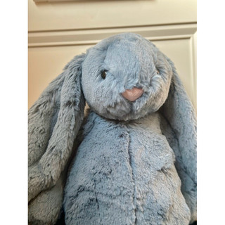 [CHÍNH HÃNG-RETIRED] Thỏ JELLYCAT BASHFUL DUSKY BLUE szM
