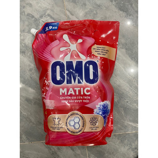 Nước giặt Omo Matic cửa trên túi 3.9kg