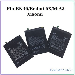 Pin bn36/redmi 6x/mi a2 xiaomi,mới