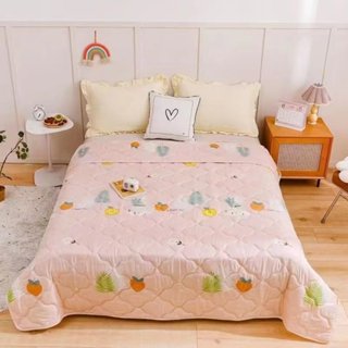 HỎA TỐC Chăn chần bông họa tiết siêu dễ thương ấm áp kích thước 1m6x2m - Mền bông size vừa