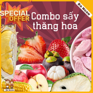 Combo sản phẩm trái cây sấy thăng hoa