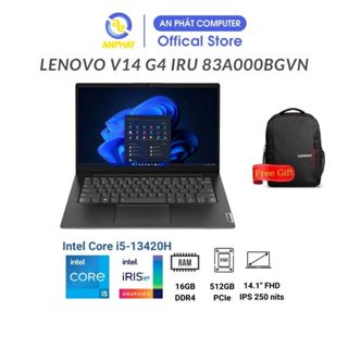 Laptop Lenovo V14 G4 IRU 83A000BGVN (Intel Core i5-13420H | 16GB | 512GB | Intel UHD | 14 inch FHD | NoOS | Xám)