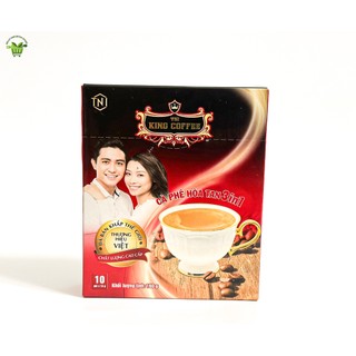 Cà phê hòa tan 3IN1 King Coffee ( Hộp 10 gói )
