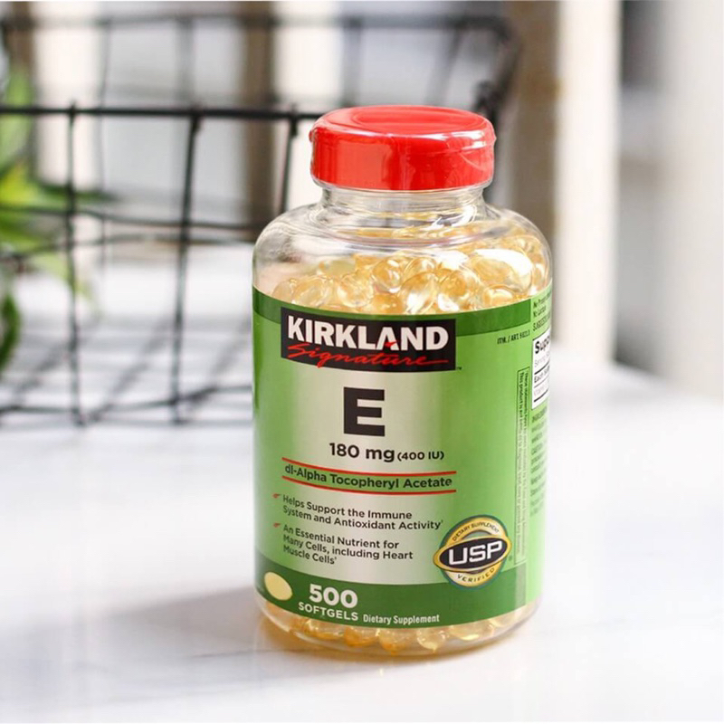 Viên Uống Vitamin e Kirkland Signature 400 Viên