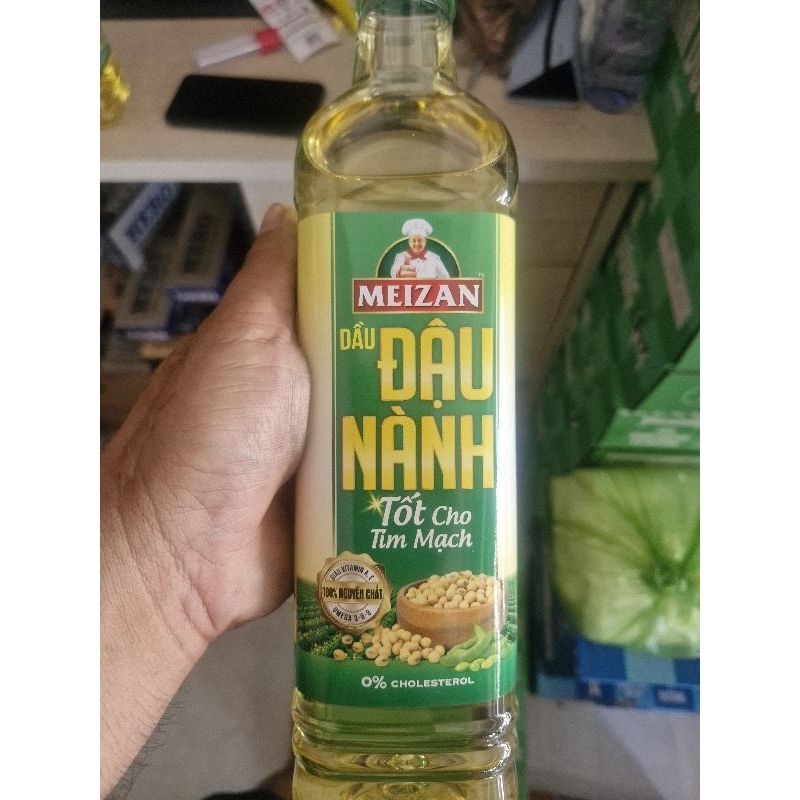 Dầu đậu nành mezan chai 1L