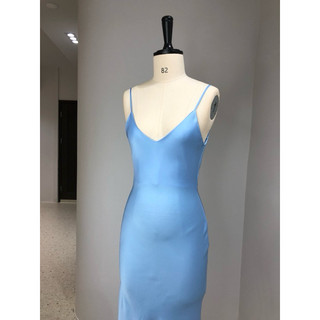 Váy lụa 2 dây basic (không kèm cài hoa) - B2