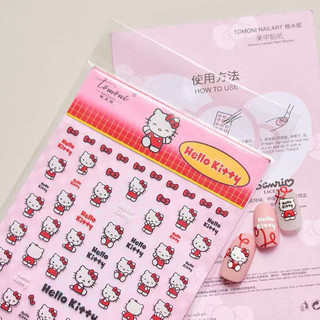 STICKER NỔI 5D HELLO KITTY ĐỎ ( 034 - 1663 )