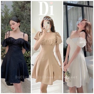 Váy Đũi Trễ Vai Nhúm Ngực Xinh Xắn | Váy Đi tiệc đi chơi du lịch | Tiệm Chang Hie