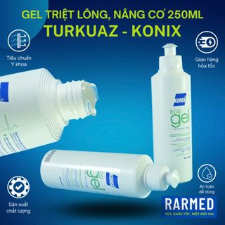 Gel lạnh máy triệt lông HIFU, gel máy nâng cơ dùng trong SPA - GEL KONIX / Chai 250ml