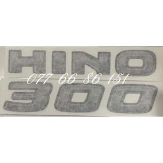 Tem dán xe tải hino 300. tem hino 300 dán xe tải