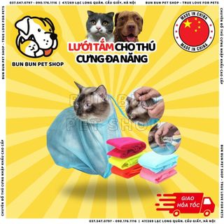 Túi lưới tắm cho thú cưng đa năng tiện lợi
