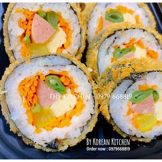 4 KIMBAP Truyền Thống Chiên Cao Cấp- KOREAN KITCHEN  - SHIP NỘI THÀNH HN