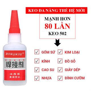 Keo Siêu Dính Đa Năng Thế Hệ Mới Gấp 80 keo 502