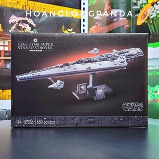 [Starwars] Lắp ráp Starwars X7356 C7356 | 75356 Executor Super Star Destroyer | 630 chi tiết