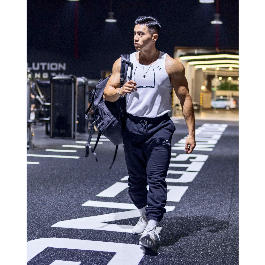 Quần Joggers vải nỉ cotton Sainted Asyma dày dặn tôn dáng chuẩn form