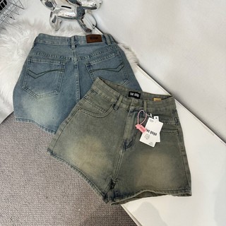 Quần Short Jean THE QUAO Nữ Lưng Cao Dáng Chữ A BASIC R1606_474