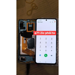 màn hình samsung a71 oled khung phôi to