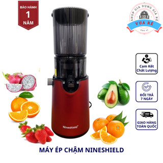 [VUA RẺ] Máy Ép Chậm NINESHIELD Loại Mới - Máy Ép Trái cây Chính Hãng Thiết Kế Gọn Gàng Hiện Đại