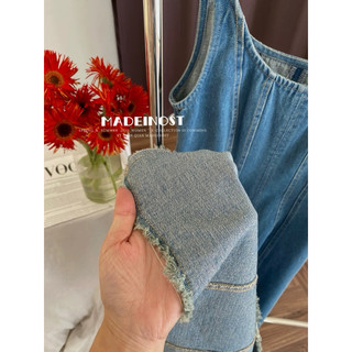 Váy demin nữ dáng dài BORASHOP order
