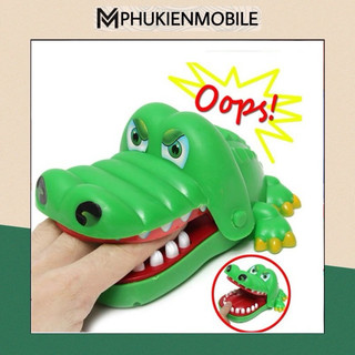 Trò chơi khám răng cá sấu crocodile dentist loại tốt cá sấu cắn tay đồ chơi trẻ em xả stress vui nhộn giải trí