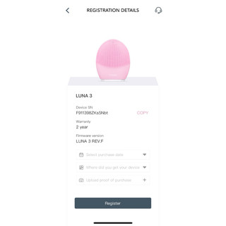 [CHÍNH HÃNG] Máy rửa mặt Foreo LUNA 3 hàng used