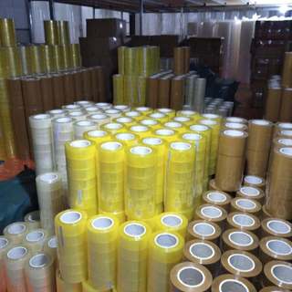 Băng dính 1kg lõi nhựa siêu mỏng 2.4mm