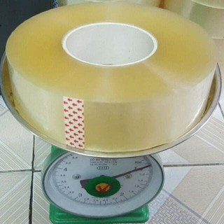 Băng dính 1kg lõi nhựa siêu mỏng 2.4mm