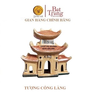 Tượng cổng làng bằng gốm Bát Tràng mẫu A