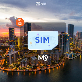 SIM DU LỊCH MỸ 4G KHÔNG GIỚI HẠN INTERNET TỐC ĐỘ CAO 3/5/7 NGÀY