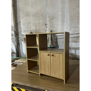 Kệ Nhà Bếp Đa Năng Khung Gỗ Tự Nhiên 78x30x70cm, Kệ Lò Vi Sóng, Tủ Bếp Đựng Chén 3 Tầng Gỗ Thông MDF