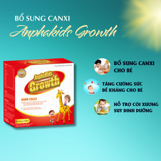 Bổ sung canxi Anphakids Growth Nano canxi bổ sung canxi cho trẻ phân phối bởi Yasuky Pharma