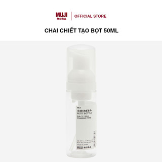 Chai chiết tạo bọt 50ml muji