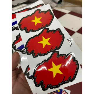 Tem cờ Vietnam,Thailand,Malaysia