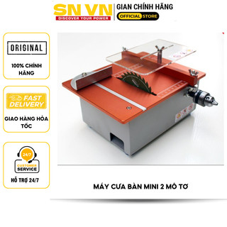 Máy cưa bàn đa năng mini 24V 2 trong 1, hai bô tơ 795 cực khỏe