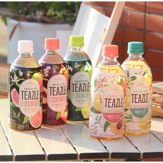 Trà đào, trà bưởi, trà chanh mát gan, Nước bổ gan Hàn Quốc 500ml - Không đường - có đường.
