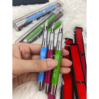 Bút thầy Ánh SH041 Calligraphy- ngòi lá tre tạo thanh đậm tốt