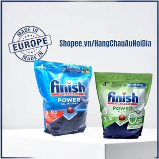 Viên rửa bát Finish Cao Cấp - màng bọc tự tan - rửa cực mạnh - an toàn và bảo vệ
