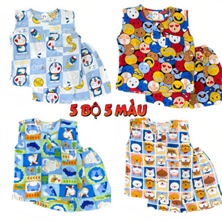 COMBO 5 BỘ ĐỒ TOLE BÉ TRAI SÁT NÁCH QUẦN ĐÙI - SÁT NÁCH BÉ TRAI