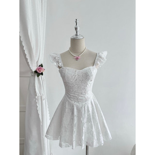 ĐẦM REN CÁNH TIÊN TÙNG  XÒE PHỒNG THIẾT KẾ XINH XẮN SANG TRỌNG JOULEA.DRESS