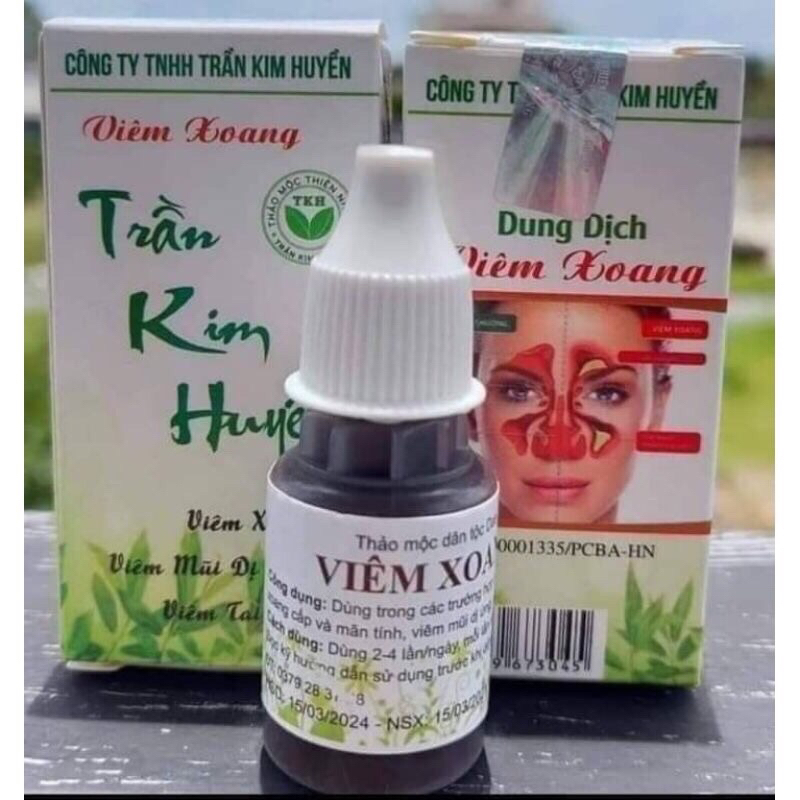 Dung dịch nhỏ mũi viêm Xoang tkh