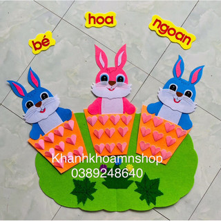 Bảng bé ngoan bằng vải nỉ