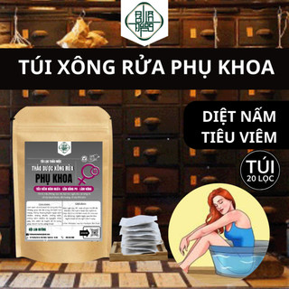 Túi Lọc Thảo Dược Xông Rửa Phụ Khoa -Bội Lan Đường- Vệ Sinh, Giảm Ngứa, Khử Mùi. Chống Khí Hư, Làm Hồng Se Khít 20 Bich